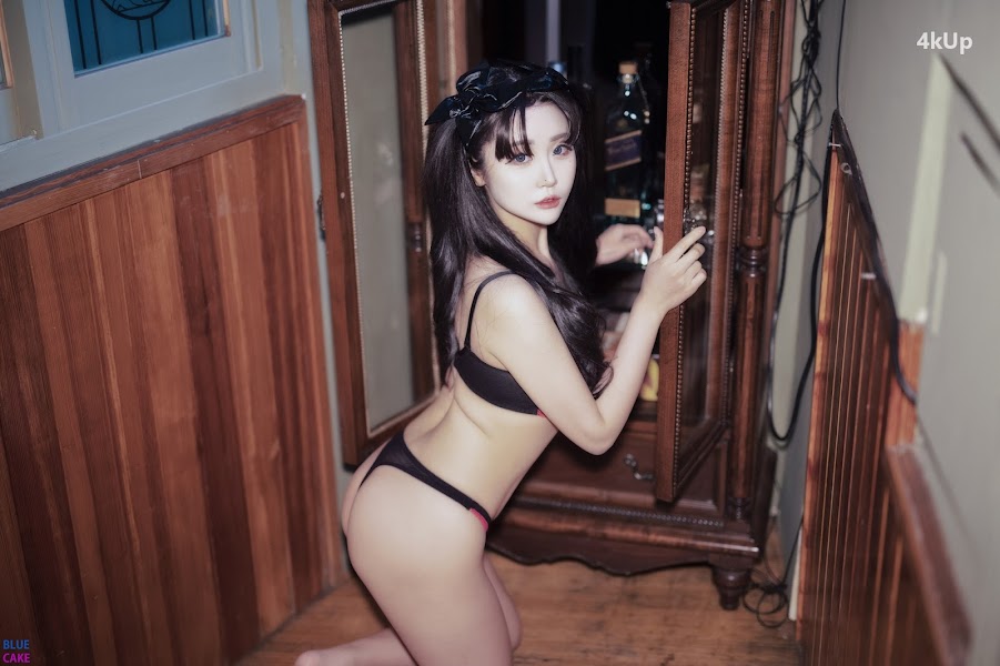 [BLUECAKE] Bomi (보미) & Zia (지아) Fate Saber x Thosaka Rin – Lingerie.Ver