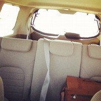 empty back seat