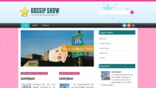Gossip show blogger template 225x128