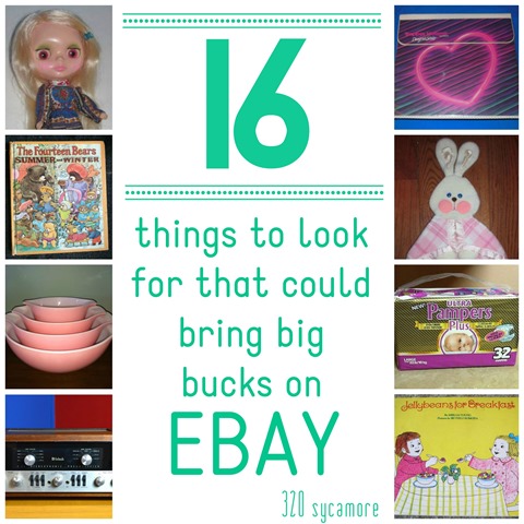 16 things to look for that could bring big bucks on Ebay