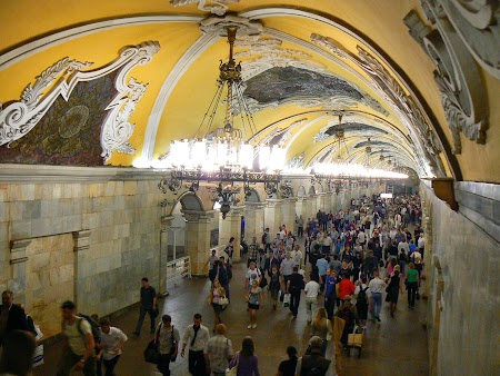 Circuit Rusia: Statie metrou Moscova