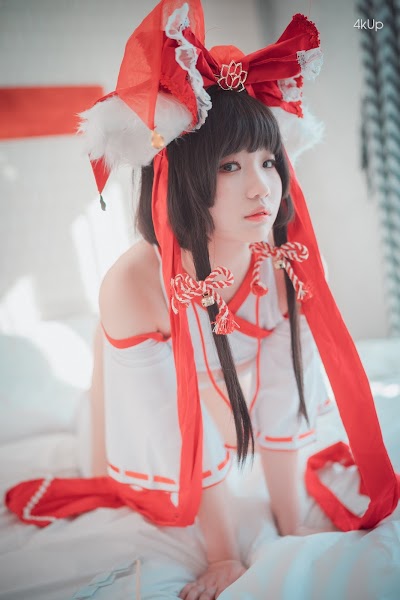 DJAWA Photo – Mimmi (밈미) Kitsune Miko (A ver)