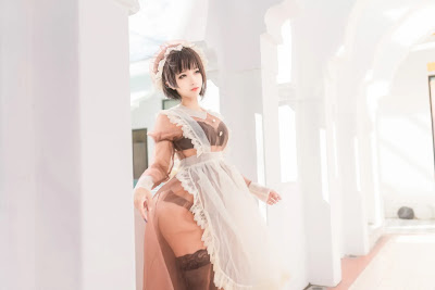 Coser@蠢沫沫 (chunmomo) Vol.167 沫沫真爱版 室外女仆