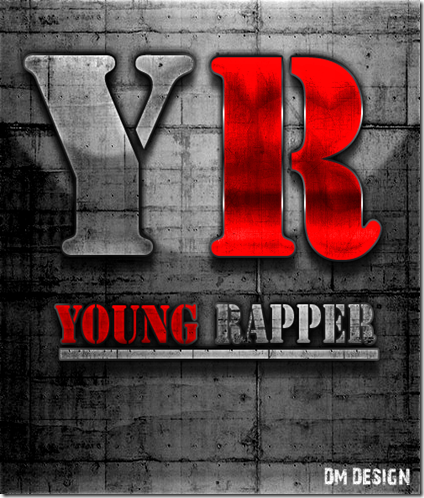 Young Rapper Logo by DM
