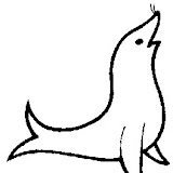 SEAL COLORING PAGES