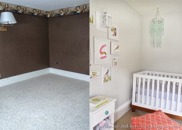 nursery before and afters