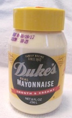 Dukes 8 ounce mayo from Dollar Tree