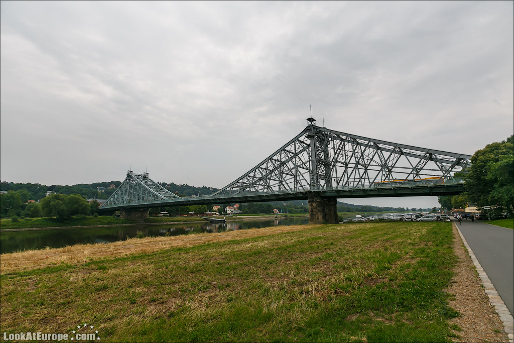 Дрезден. Мост Голубое чудо