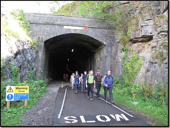 Exiting Litton Tunnel