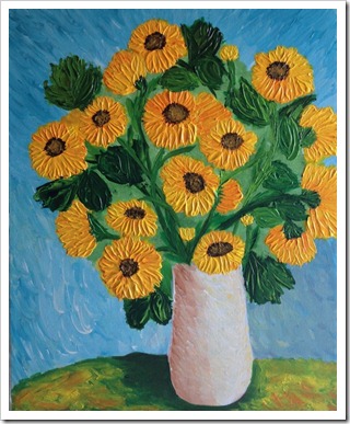 monets sunflowers adrienne harrington