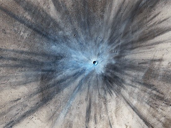 Nova cratera de impacto é detectada em Marte 2