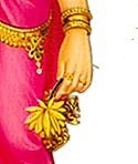 Sita holding flower