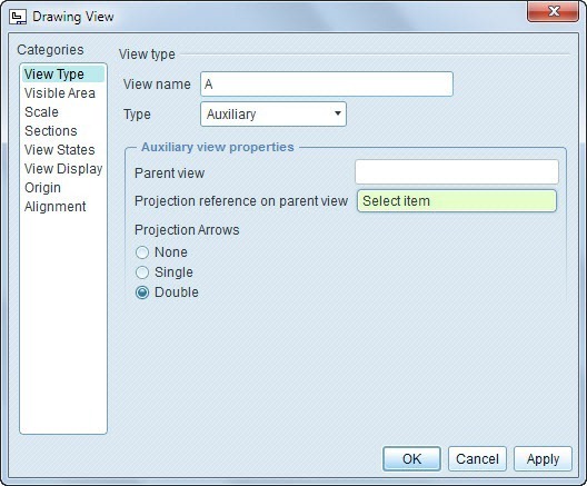 Auxiliary-View-In-ProE-Creo-Settings-Projection-Arrows-And-View-Name[2]