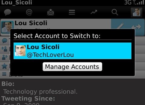 Descarga Twitter 2.1 para BlackBerry 