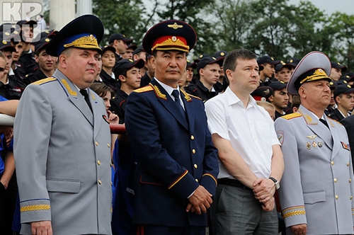 Фотографии с показательных выступлений СОБР и ОМОН в Волгограде