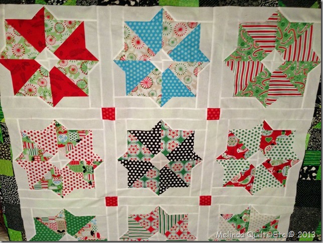 0713 Christmas Quilt Top