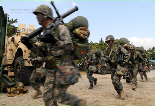 Фото с учений Южной Кореи и США