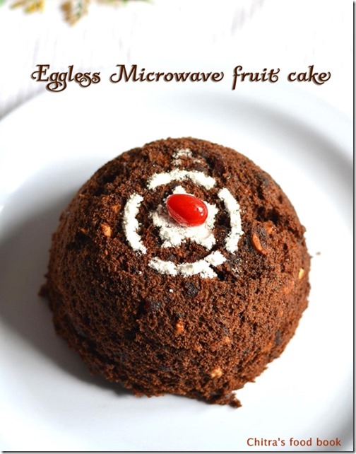 Eggless-microwave-fruit-cake-recipe