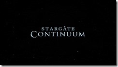 Stargate Continuum Title