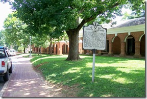 Edgar Allan Poe marker Q-29, McCormick Road, University of Virginia. (Click any photo to enlarge)