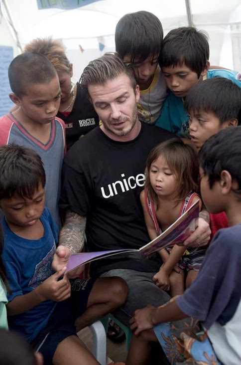 David Beckham Typhoon Haiyan Unicef (5)