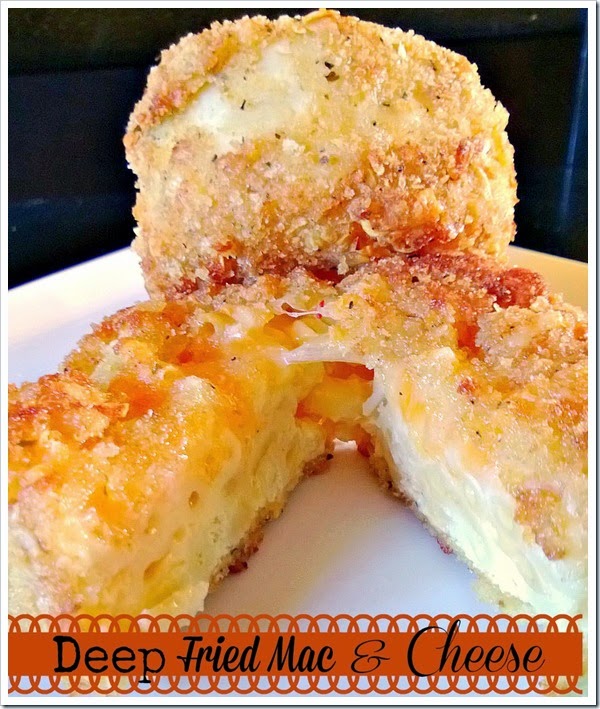 deep fried mac and cheese