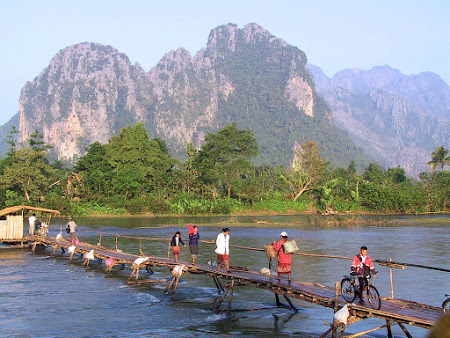 Obiective turistice Laos: Vang Vieng