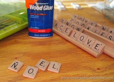 #NUO2013 Scrabble #Ornaments #Christmas