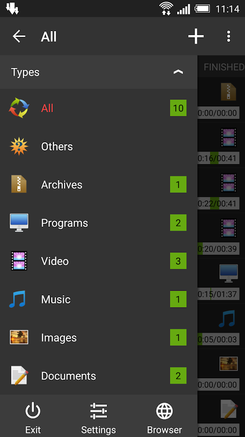 Advanced Download Manager - screenshot