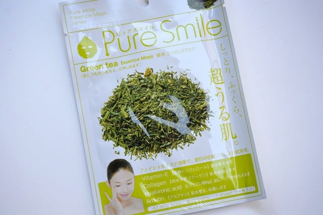 Pure Smile Green Tea Mask Sheet