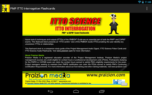 PMP EXAM ITTO INTERROGATION Screenshots 3