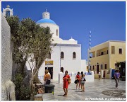 Церковь Панагея Плацани, г.Ия.Остров Санторини. Греция.