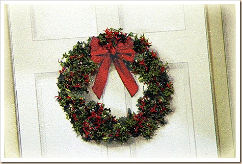 Flower Soft, Christmas Traditional Door Topper, 
