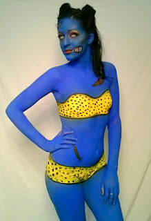 beautybyshaq: Body painting Naked art!