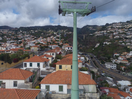 Obiective turistice Madeira: teleferic Funchal