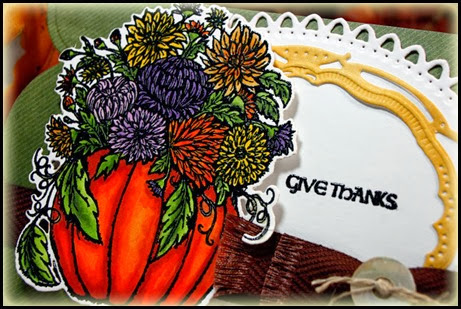  Our Daily Bread designs, Fall Flower Pumpkin