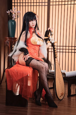 Coser@面饼仙儿 No.098 大凤旗袍