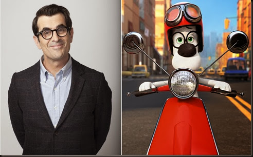 ty burrell as the voice of MR PEABODY