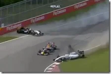 Incidente tra Perez e Massa