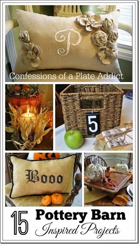 CONFESSIONS OF A PLATE ADDICT 15 Pottery Barn Inspired Projects