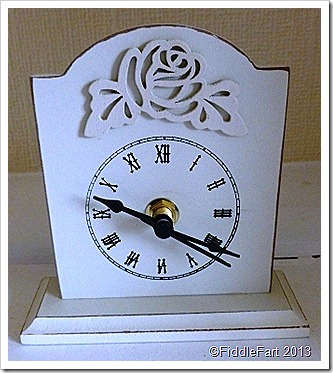 Poundland Clock Mothers Day Gift