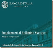 I bilanci delle famiglie italiane nell’anno 2012