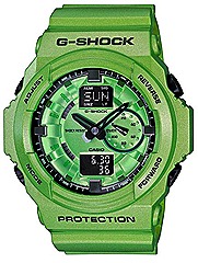 CASIO 2012 G-SHOCK GA-150A watches metallic orange, green, blue WATCHES FOR SPRING SUMMER SEASON water resistance Casio G-Factory stores 