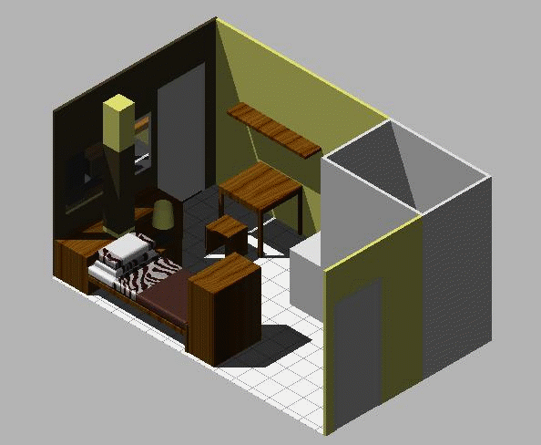 3D View Pad Room Studio