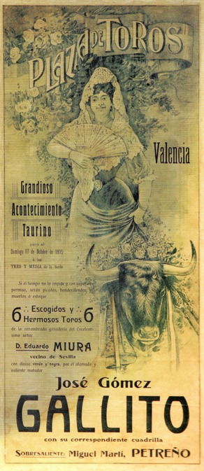 1915-10-17 Valencia Joselito 6 Miuras 001