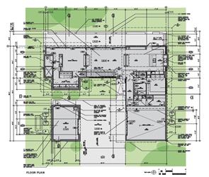 Plano de reforma y ampliacion casa en Barrier Island de arquitectos Sanders Pace Plano de reforma y ampliacion casa en Barrier Island de arquitectos Sanders Pace