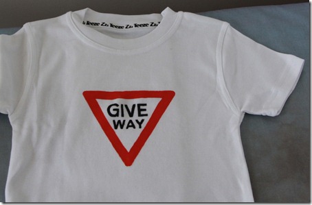 Give Way T-shirt (2)