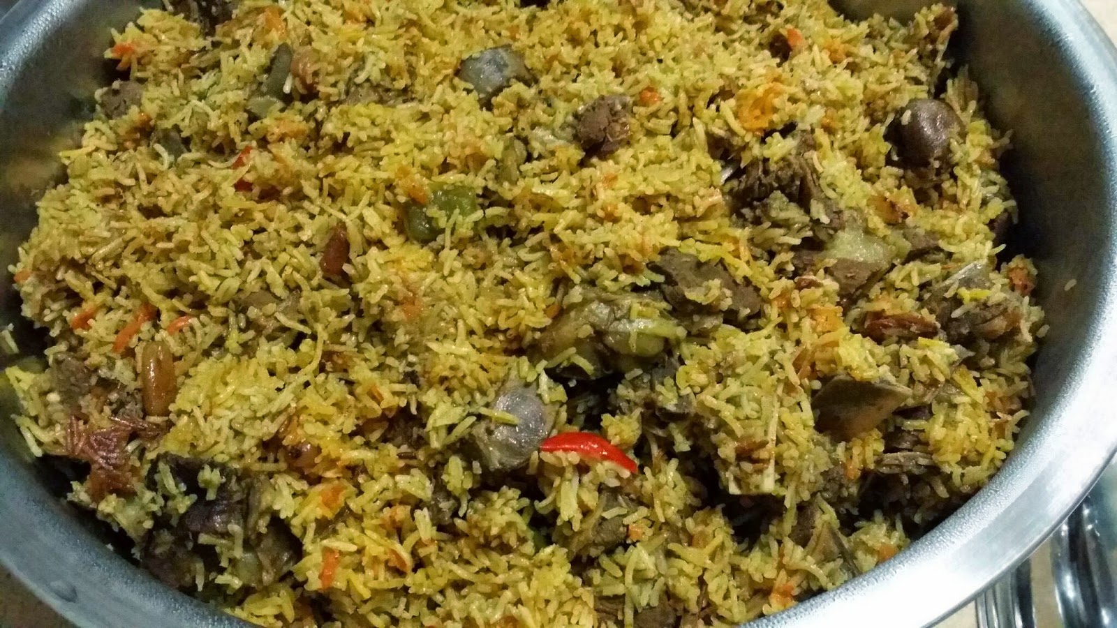 ZULFAZA LOVES COOKING: Nasi kabsa lamb pulak kali ni