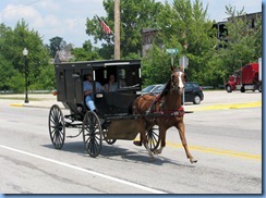 4169 Indiana - Ligonier, IN - Amish buggy on Cavin St