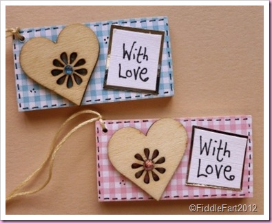Wooden Baby tags